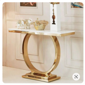 bàn console - bàn trang trí inox decor