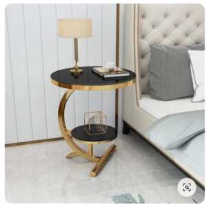 bàn góc tường inox decor theo yêu cầu