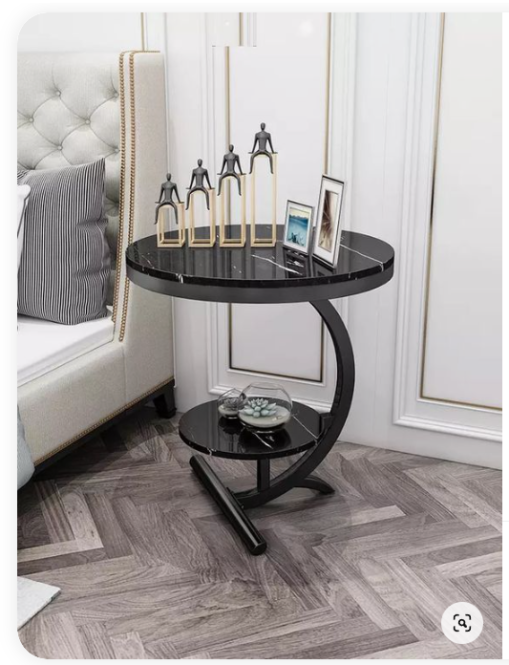 bàn góc tường inox decor theo yêu cầu