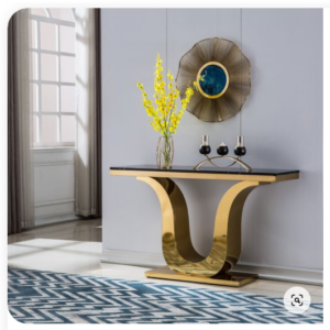 bàn hành lang inox decor theo yêu cầu