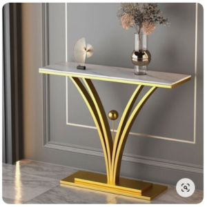 bàn hành lang inox decor theo yêu cầu