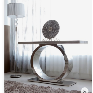 bàn hành lang inox decor theo yêu cầu