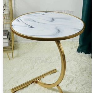 Bàn trà inox hình tròn decor theo yêu cầu