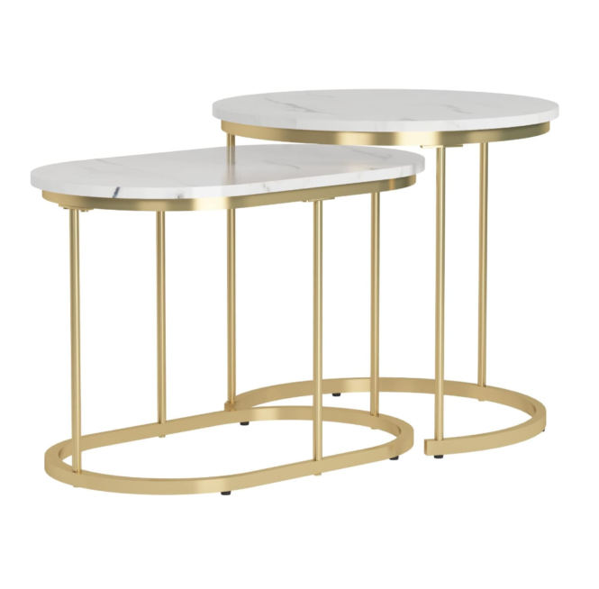 Bàn trà inox hình tròn decor theo yêu cầu