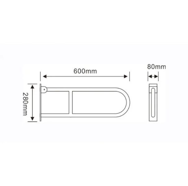 tay vịn nhà vệ sinh inox bệnh viện