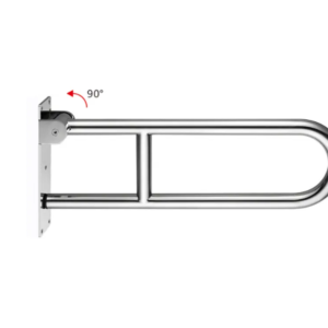tay vịn toilet inox cho bồn cầu bệt