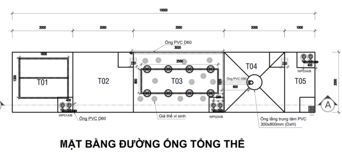 bản vẽ bể xử lý nước thải