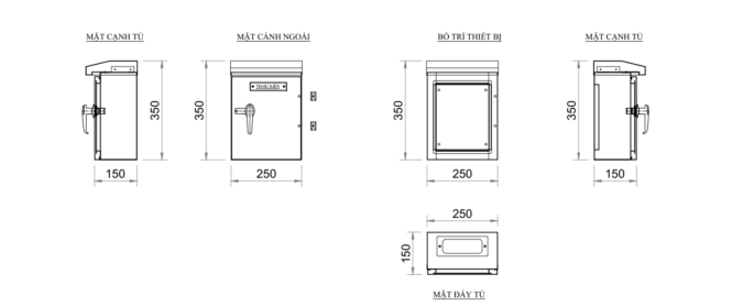 bản vẽ tủ điện sự kiện ngoài trời