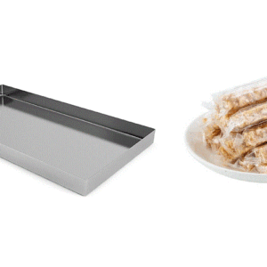Khay inox sản xuất kẹo lạc