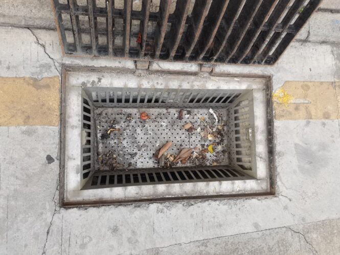 bản vẽ khung lưới inox cho miệng cống thoát nước