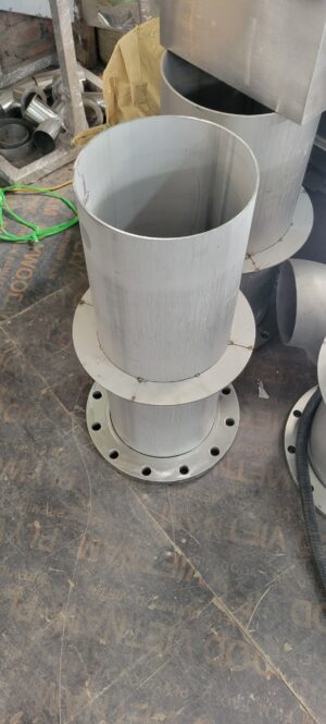 ống chờ xuyên sàn inox có mặt bích 