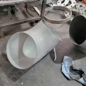 ống chờ xuyên sàn inox có cút vuông góc