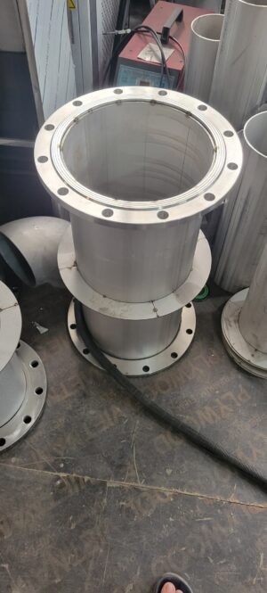 ống chờ xuyên sàn inox có mặt bích 