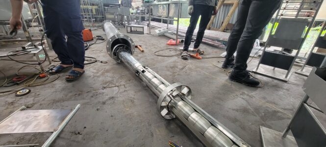 ống giải nhiệt bảo vệ bơm hỏa tiễn