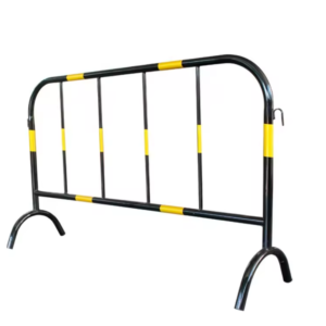 Lan can phân làn sơn màu vàng đen