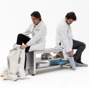 ghế thay đồ phòng sạch