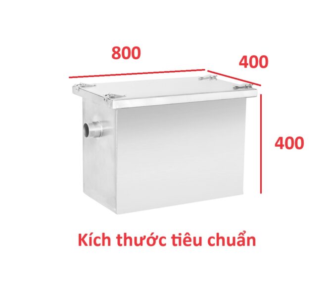 kích thước tiêu chuẩn bể tách dầu cho máy nén khí