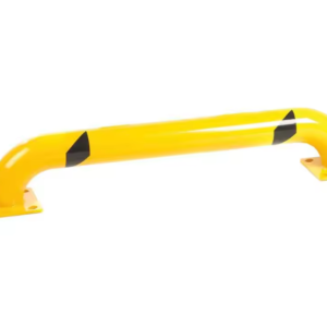 Lan can phân làn sơn màu vàng đen