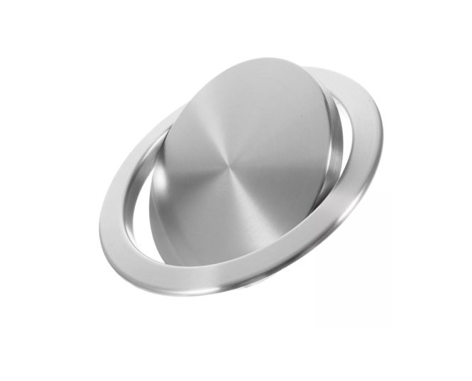 nắp thùng rác inox 