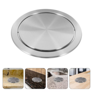 nắp thùng rác inox