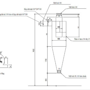 Gia công cylcone bằng inox