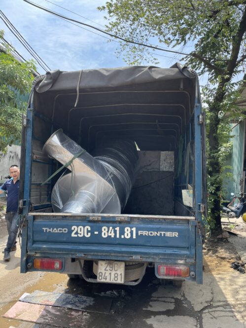 Gia công cylcone bằng inox