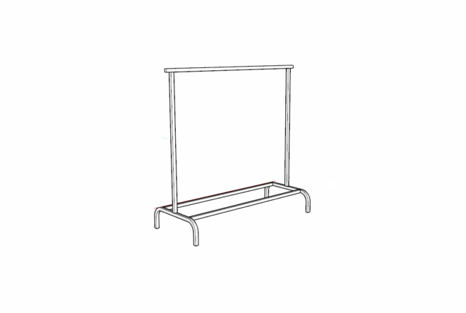 Giá treo quần áo inox