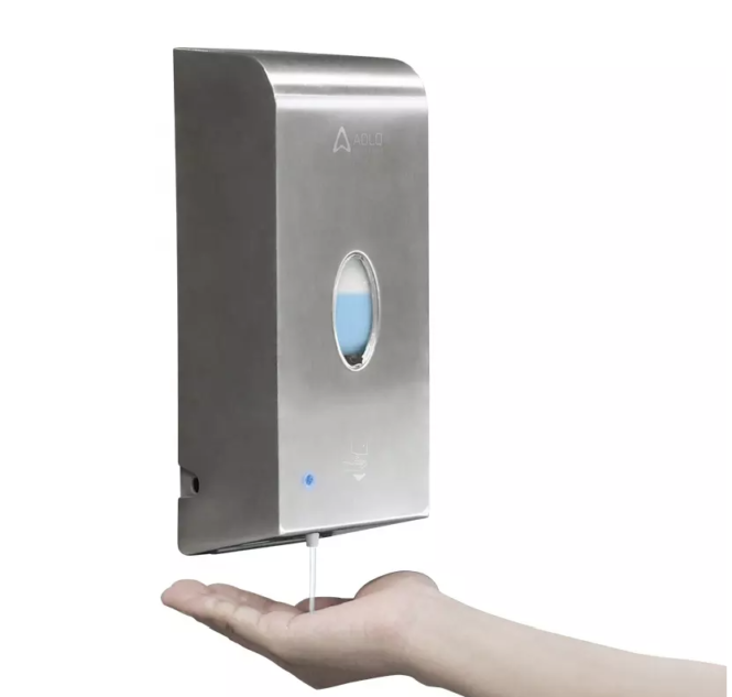 Bình xà phòng treo tường cảm biến cho ngân hàng VIB