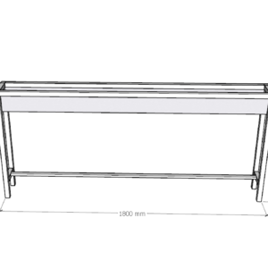 Chậu chứa cát hút thuốc lá làm bằng inox