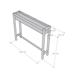 Chậu chứa cát hút thuốc lá làm bằng inox