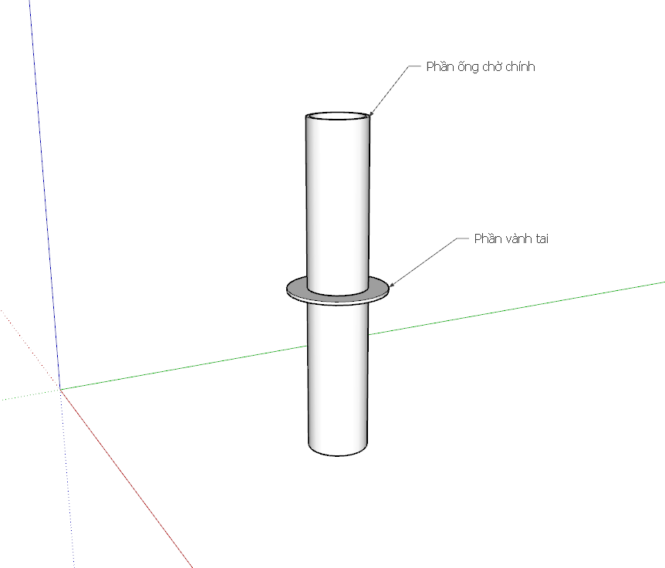 biểu mẫu tính toán ống chờ xuyên sàn